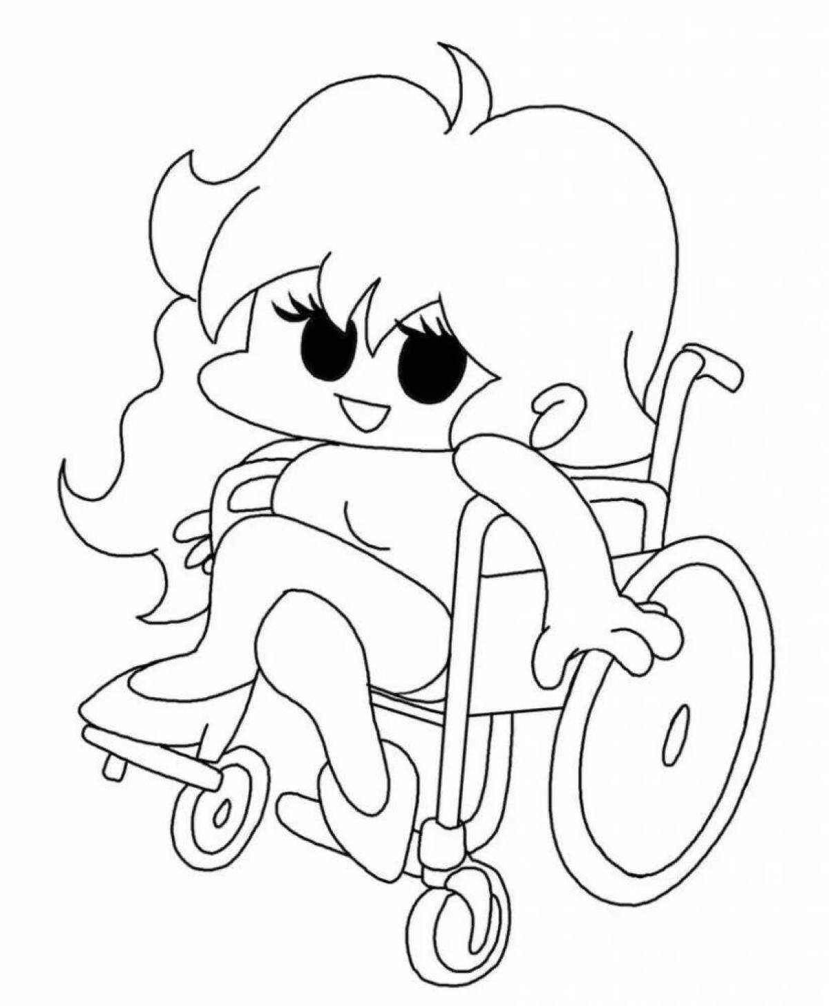 Flippy fat coloring page