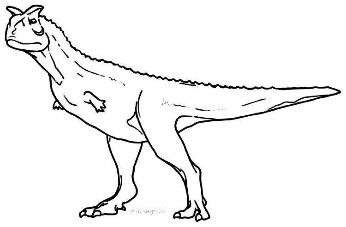 Intriguing Pachycephalosaurus Coloring Page