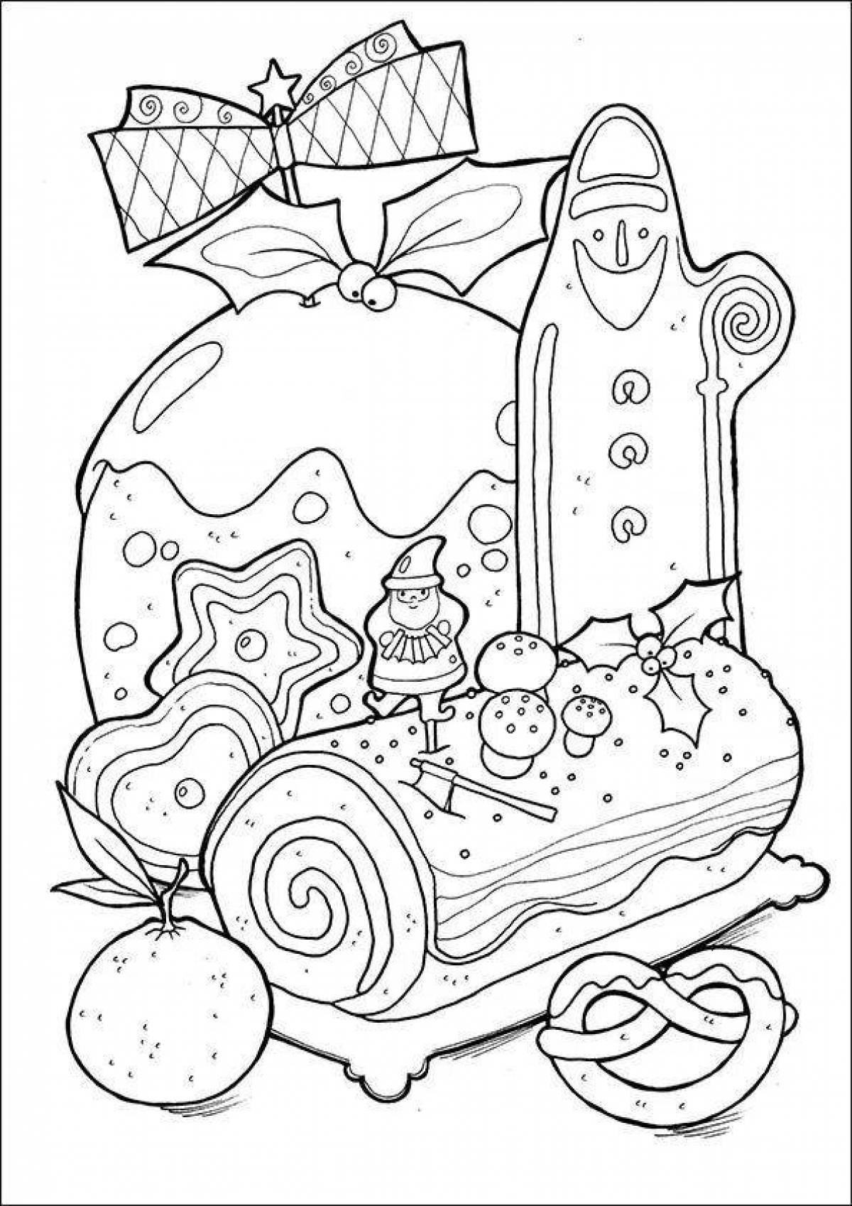 Enchanting New Year's still life