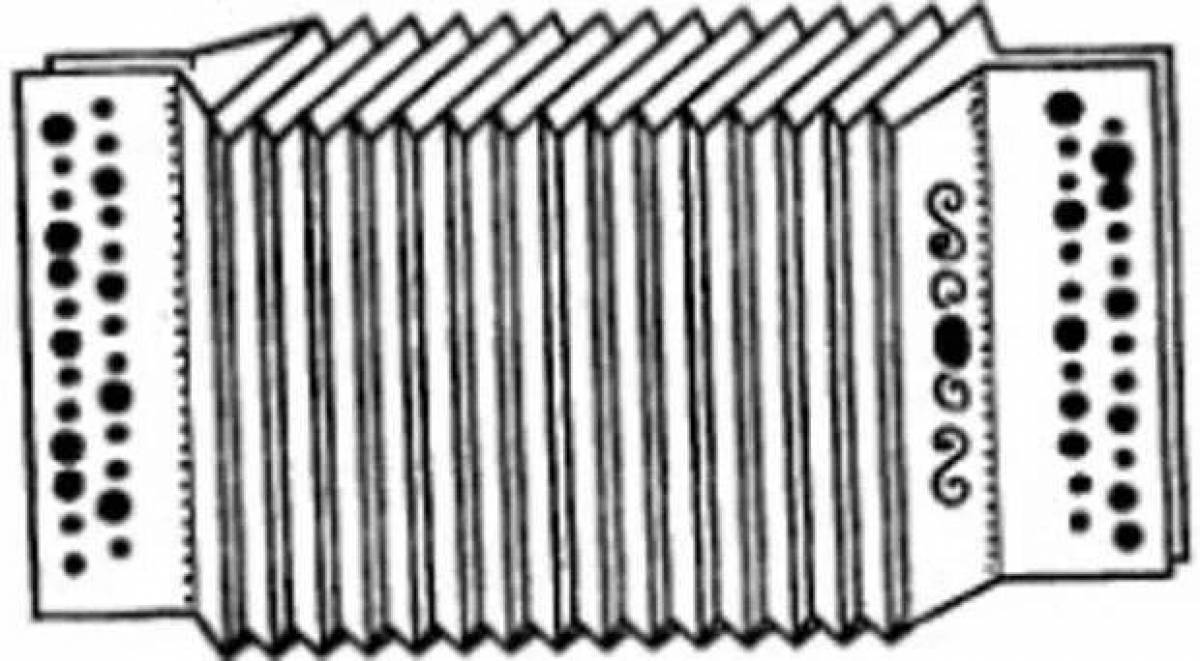 Гармошка из бумаги схема