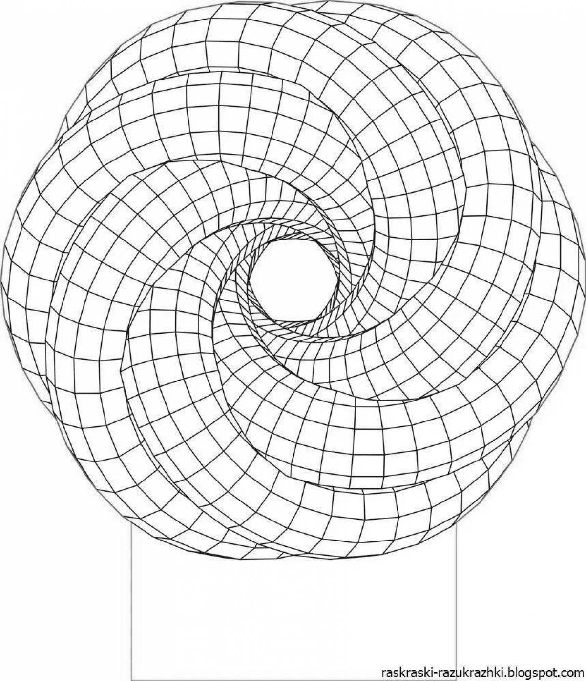 Спиральные рисунки раскраска