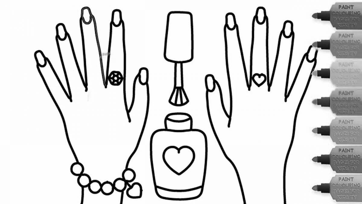 Girls manicure #11