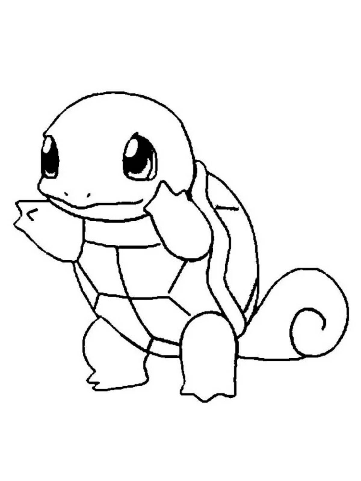 Stylish Pokemon Coloring Pages