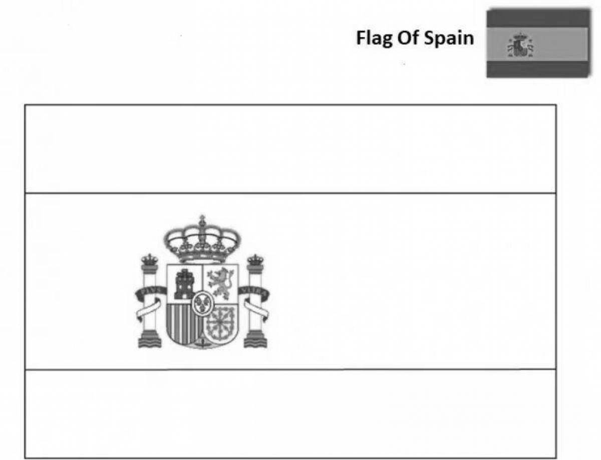Флаг испании #1