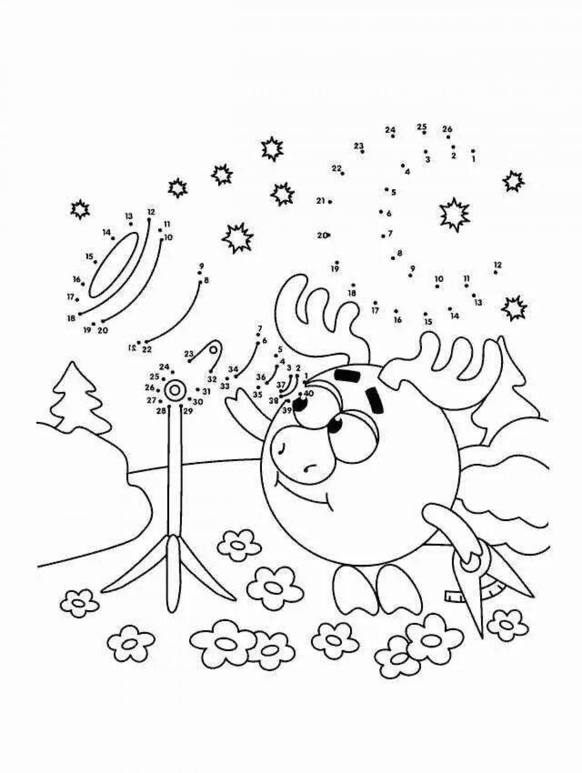 Funny Smeshariki coloring pages