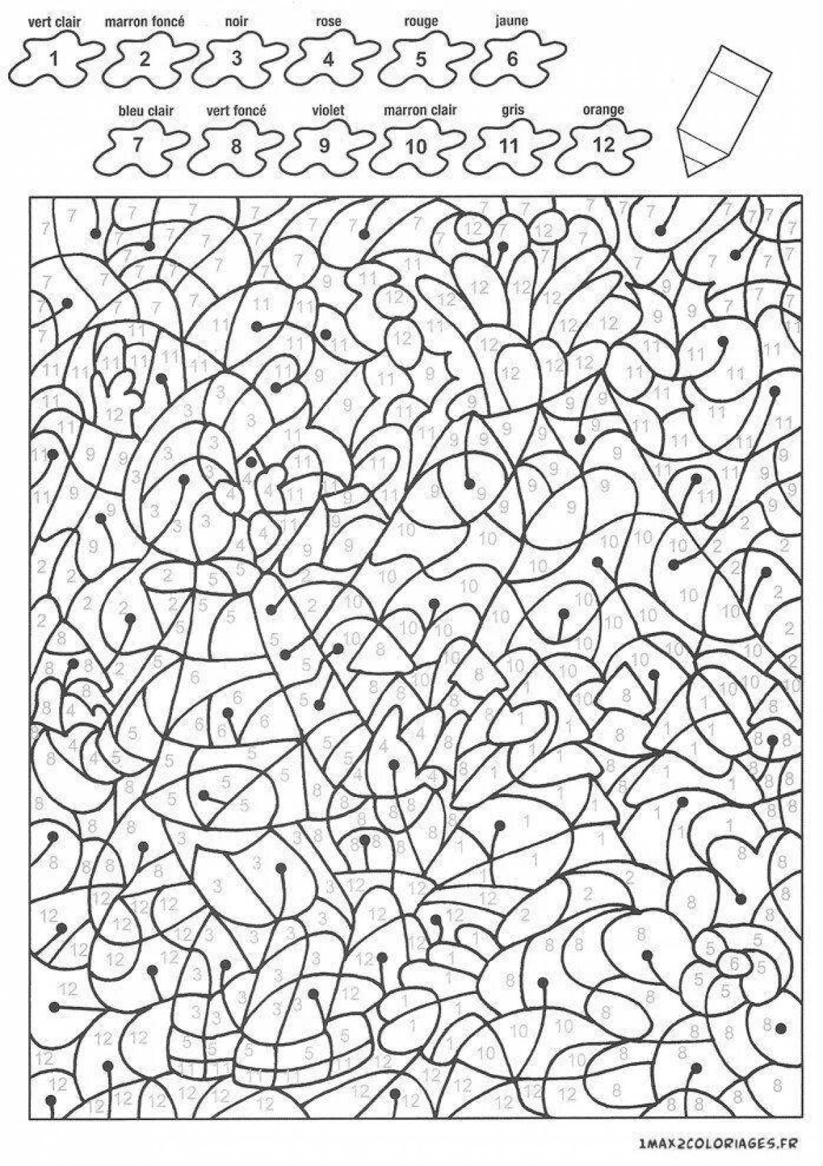 Funny smeshariki coloring pages
