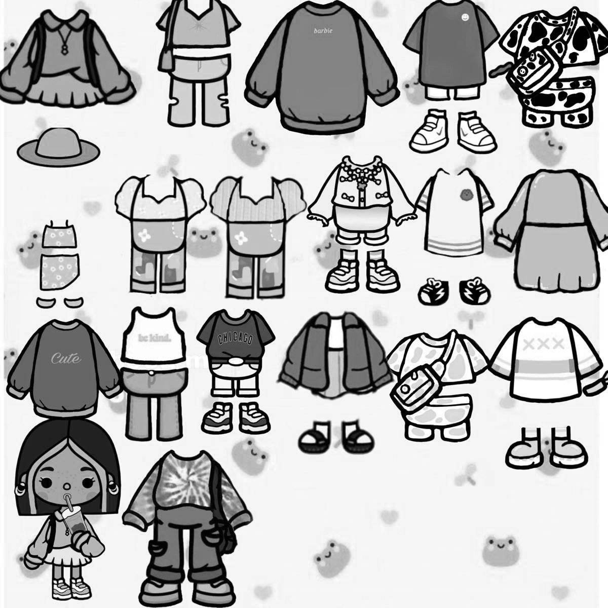 Small toka characters