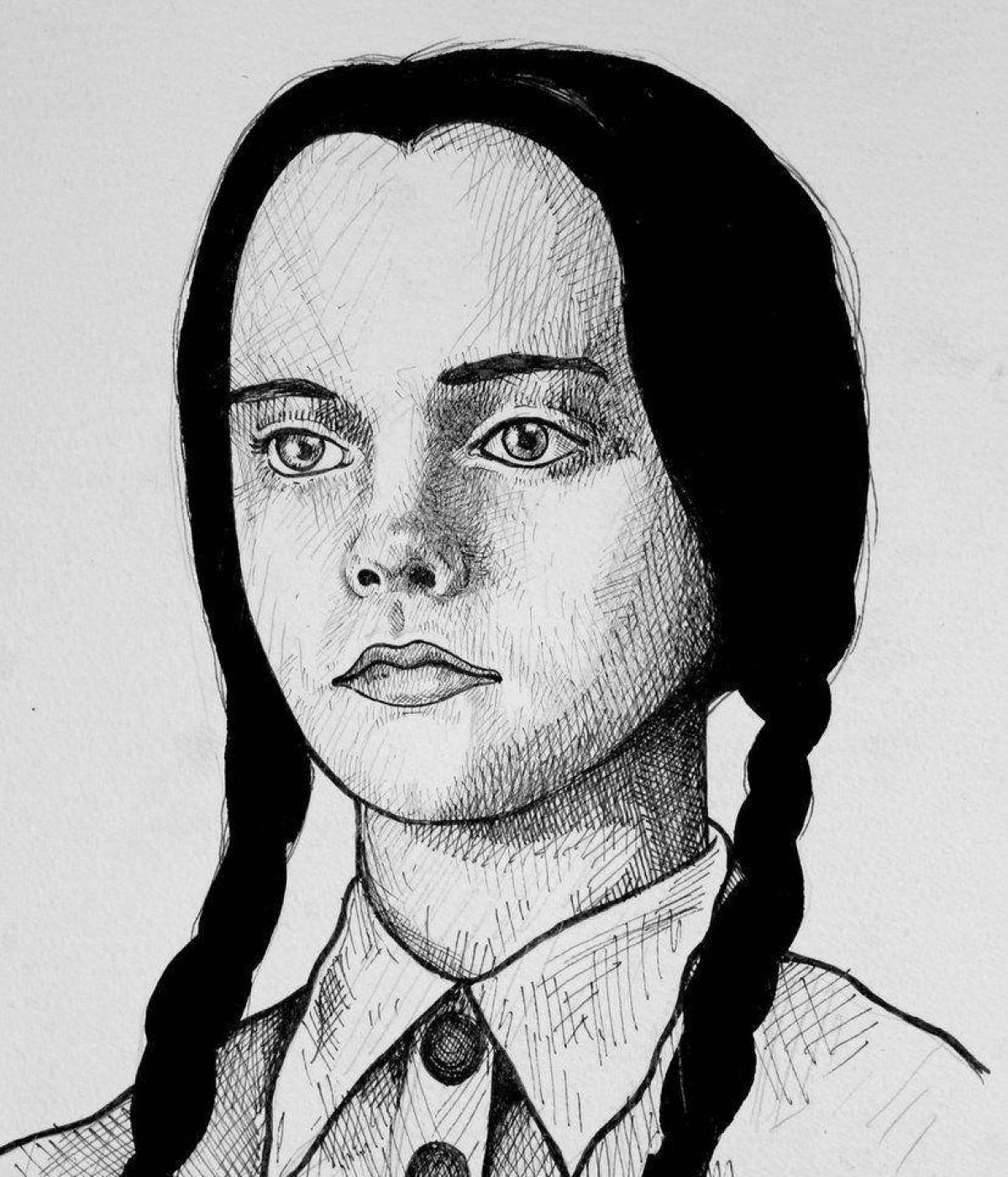 Wednesday Addams from series #7