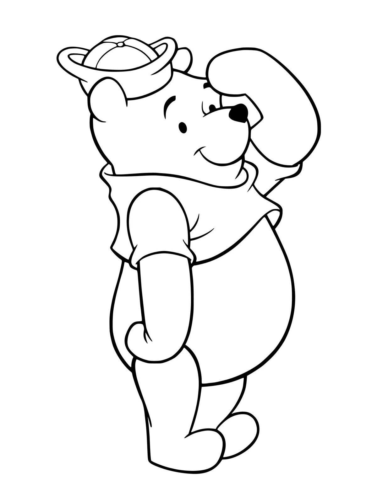 Vinnie colorful coloring page