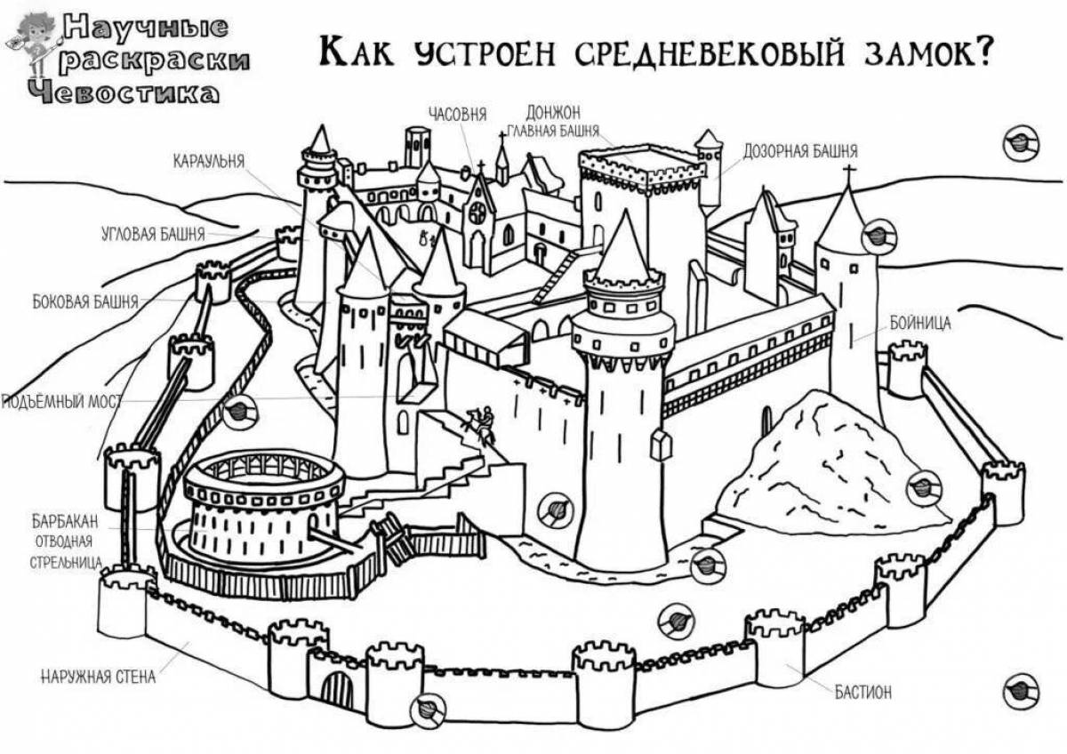 Science services playful coloring page