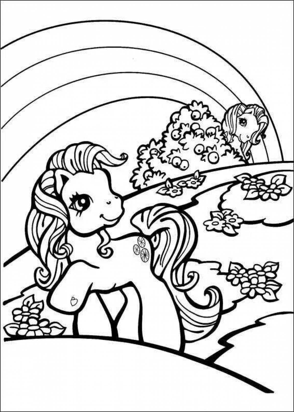 Dazzle coloring book include unicorns