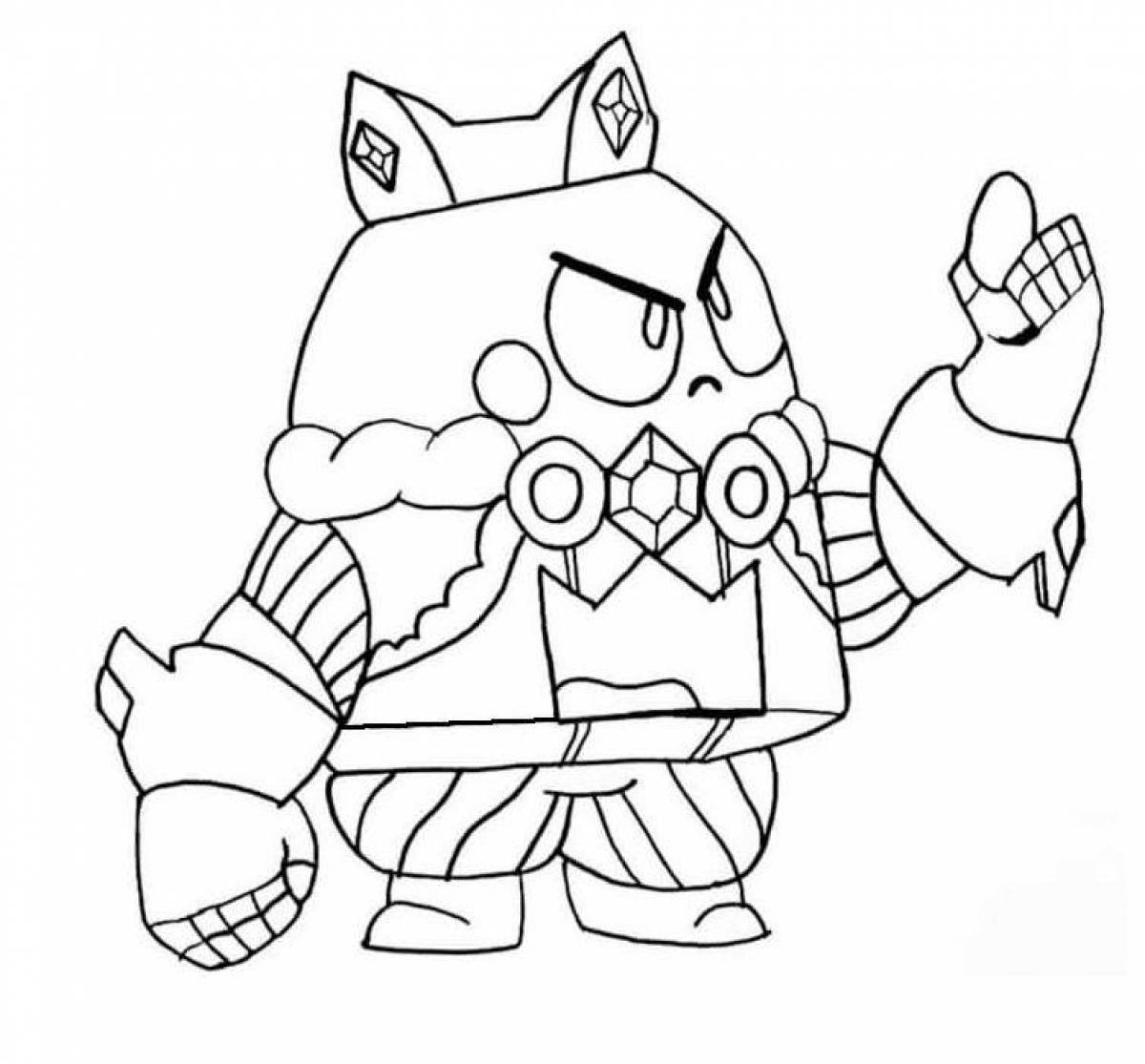 Impressive otis brawl stars coloring book