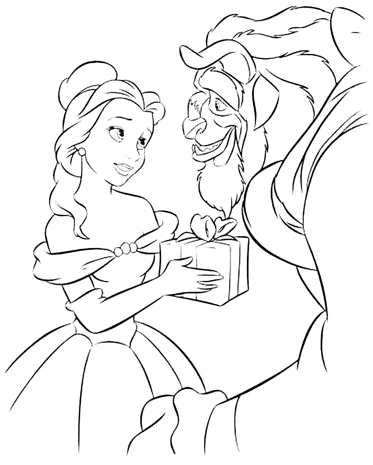 Beauty and the beast for kids #1