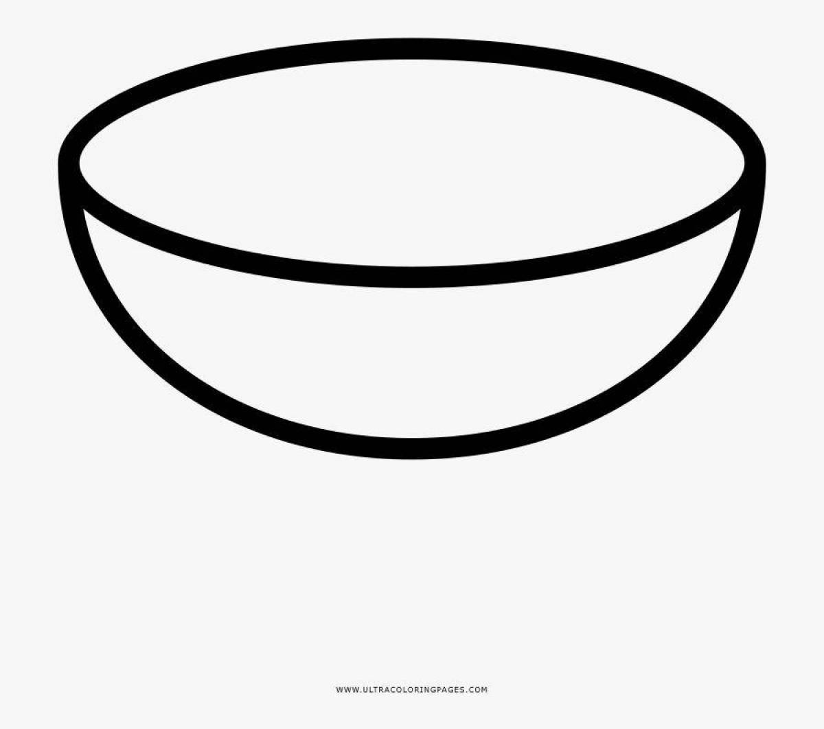 Радостная кеса раскраска