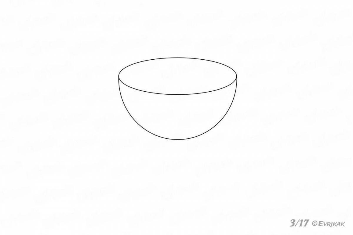 Очаровательная раскраска кеса