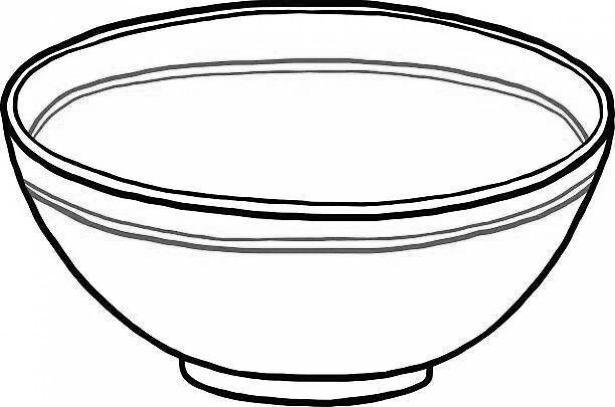 Красочная веселая раскраска кеса