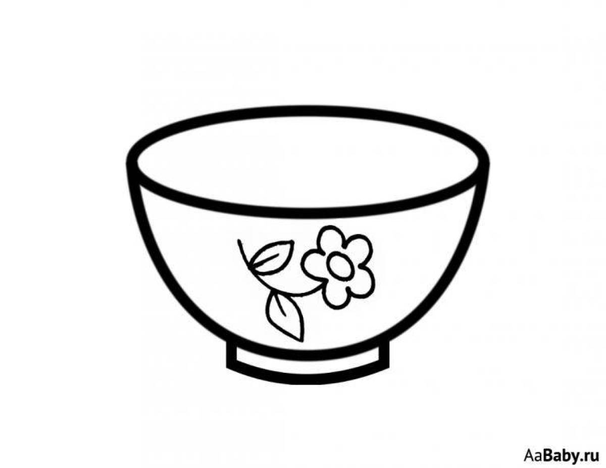 Красочный-сюрприз кеса раскраска