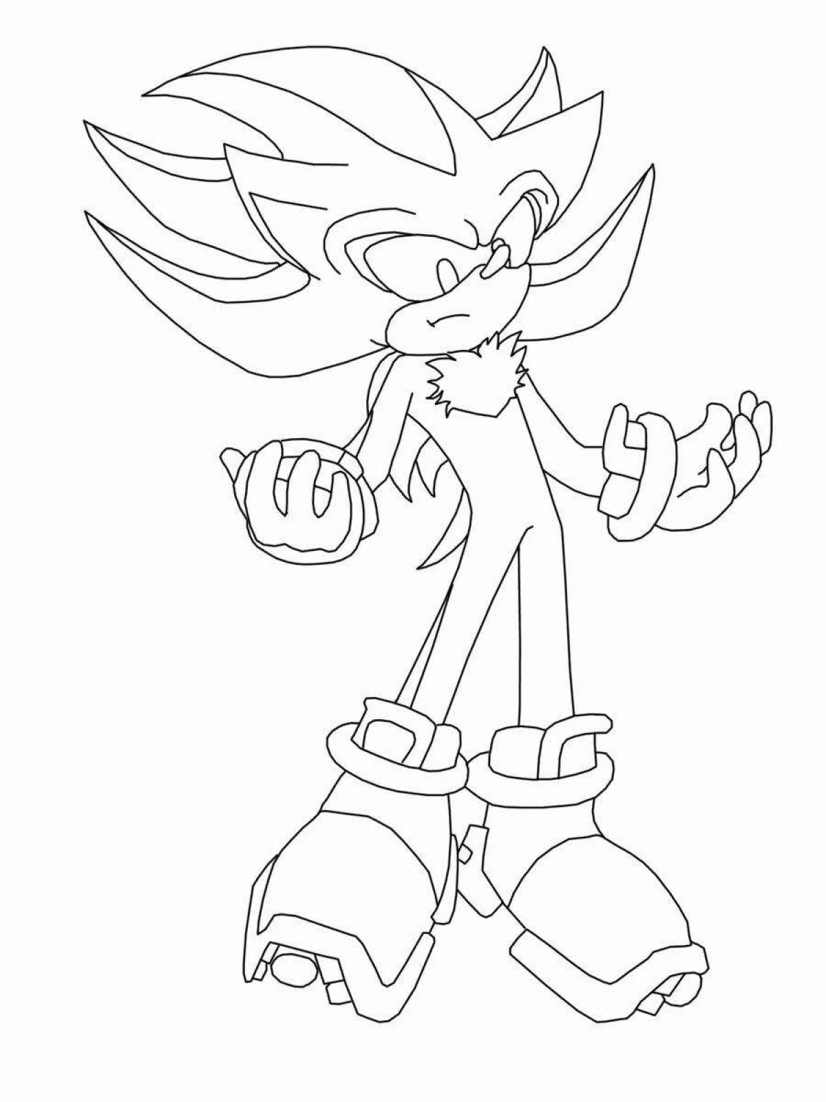 Majestic coloring page super shadow