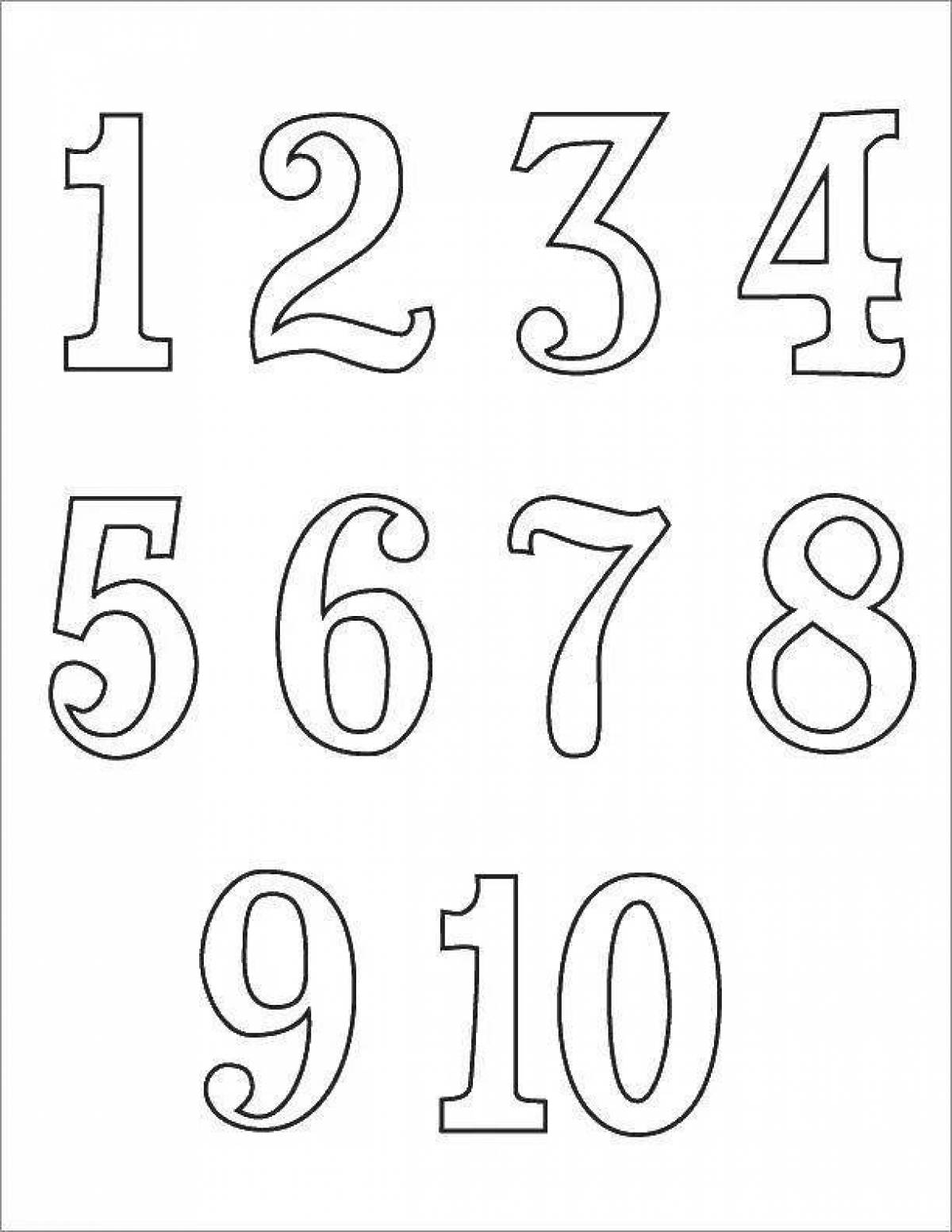Numbers and letters #2