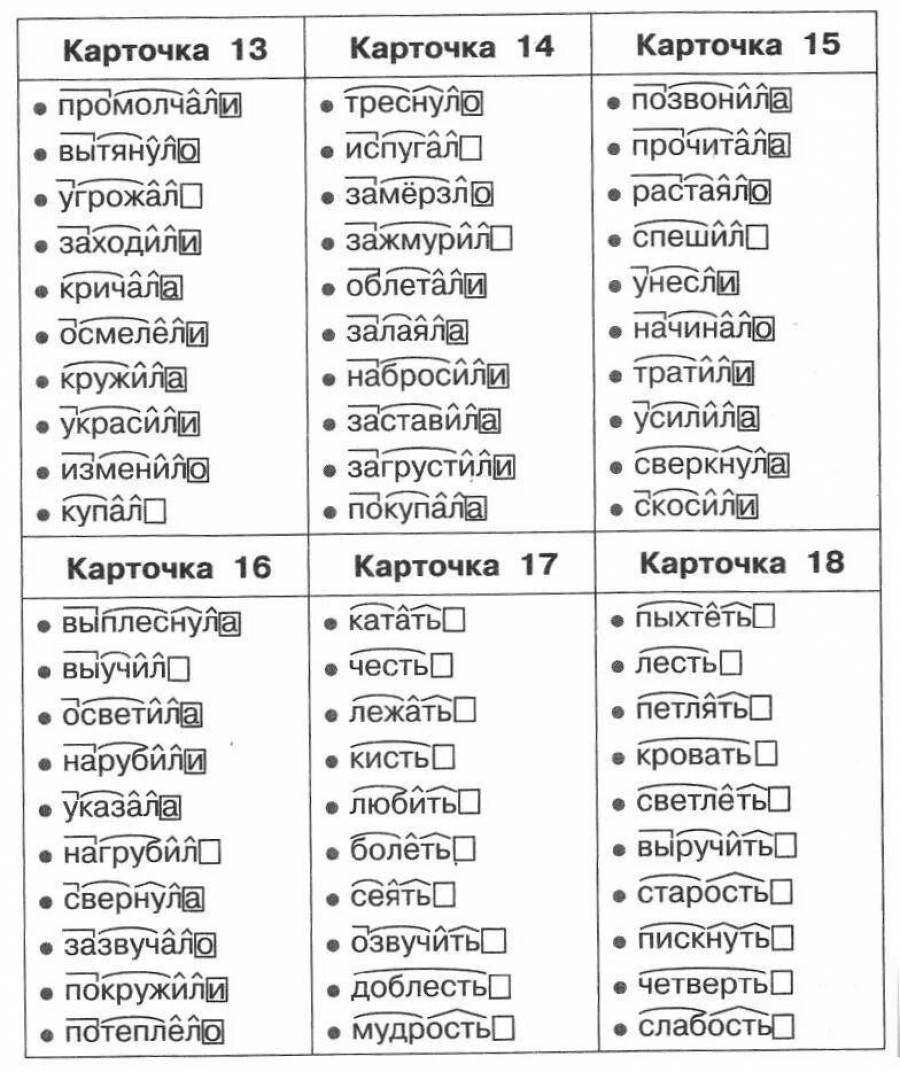 Проект разбор слова по составу