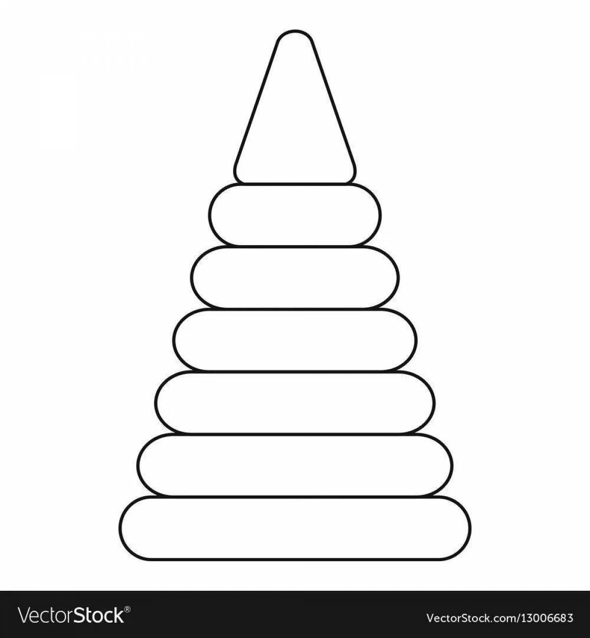 Pyramid picture for kids #12