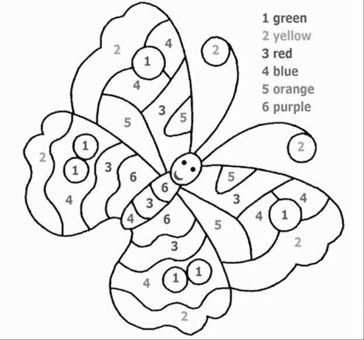 Great coloring pages in English for kids