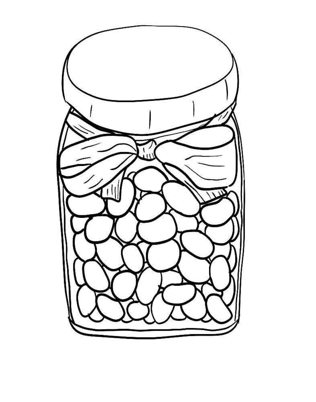 Live coloring jar