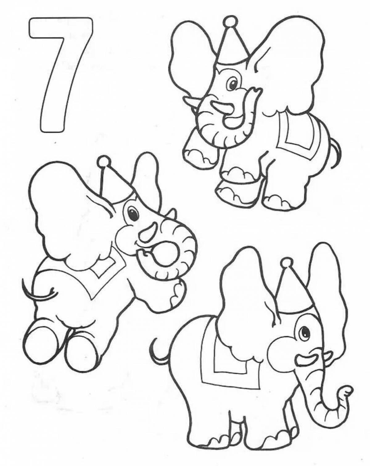 Adorable check coloring page