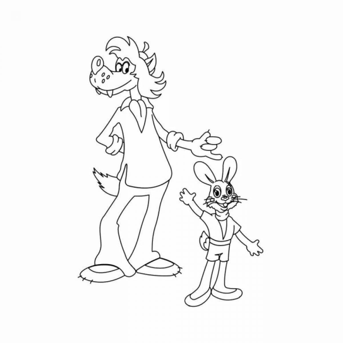 Animated coloring page oh wait