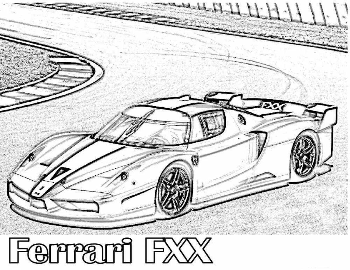 Ferrari accurate coloring