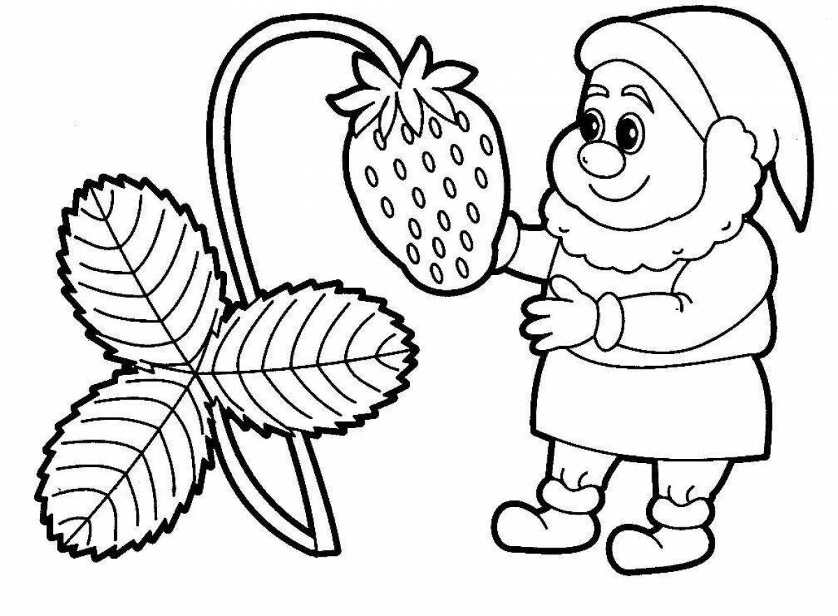 Color-frenzied coloring page coloring book for children