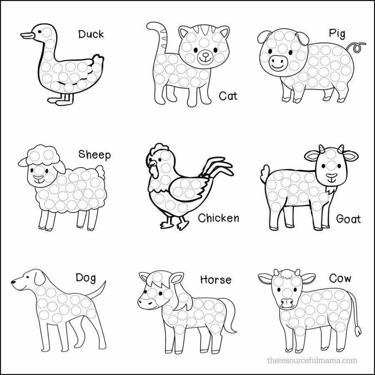 Животные на английском #6