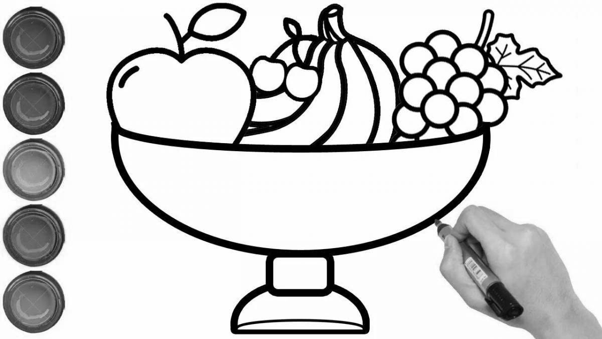 Refreshing fruit bowl