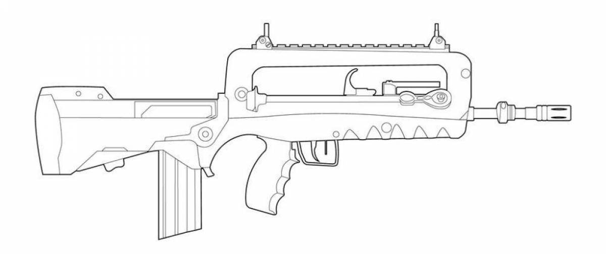 Adorable 2 weapon coloring pads