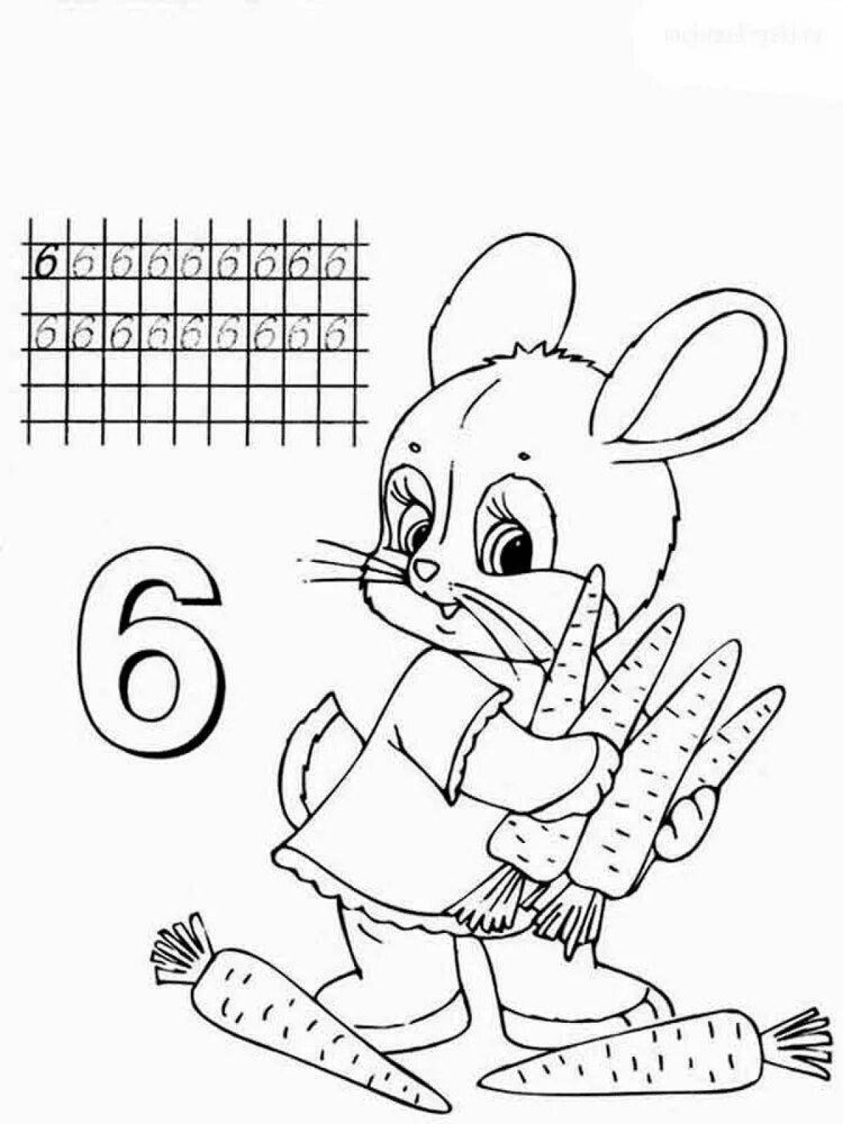 Color-frenzy coloring page number 6 for kids