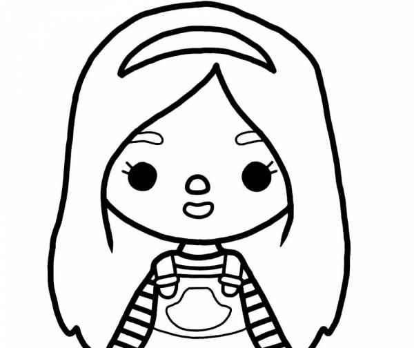 Coloring Pages Toka boka characters girls (40 pcs) - download or print ...