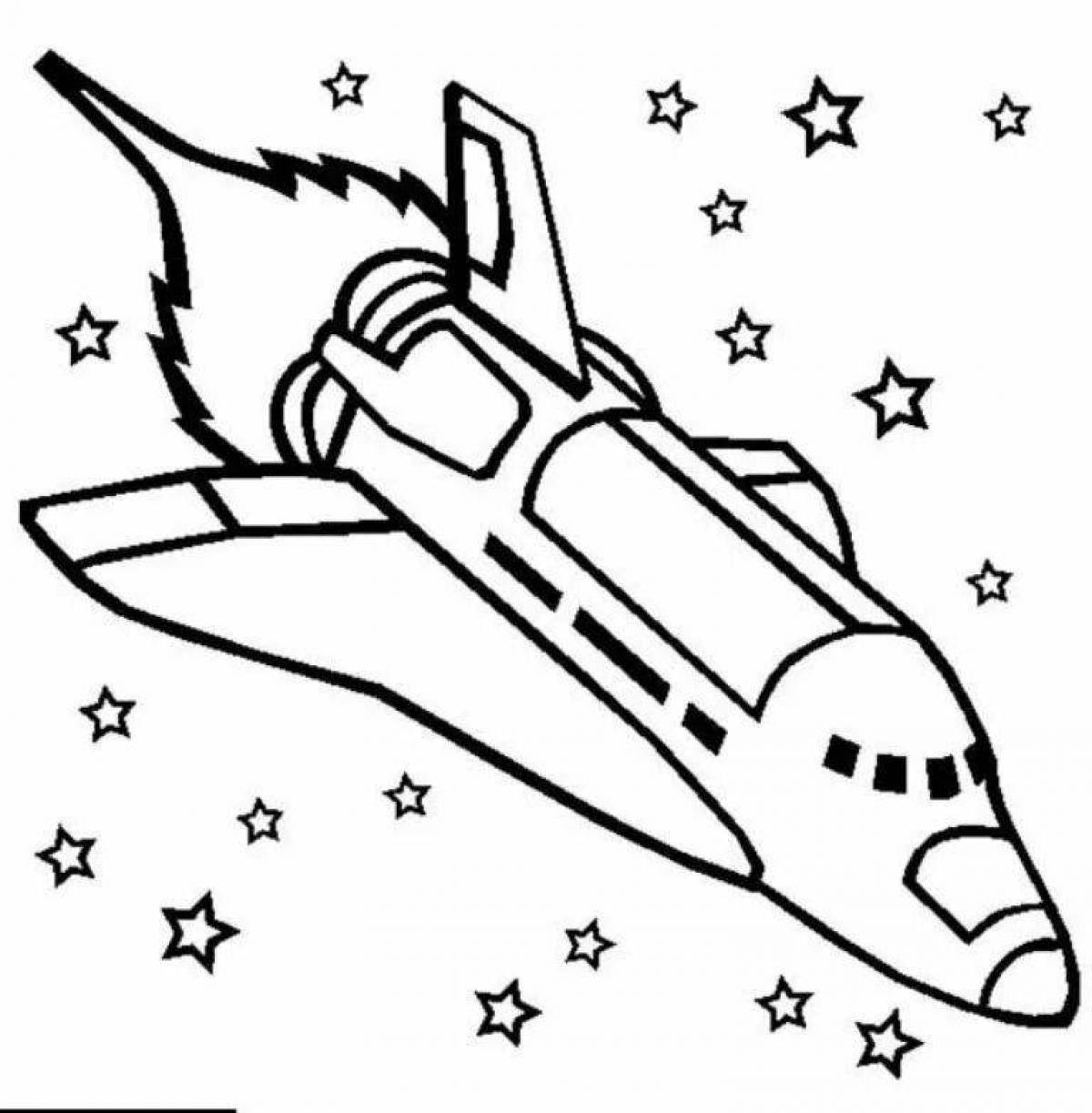 космический корабль картинки для детей
