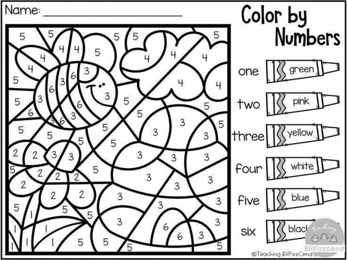 A mix of numbers and symbols. Раскраска на английском для детей. Раскраски по номерам на английском для детей. Раскраска английский для дошкольников. Раскраска по цветам на английском.
