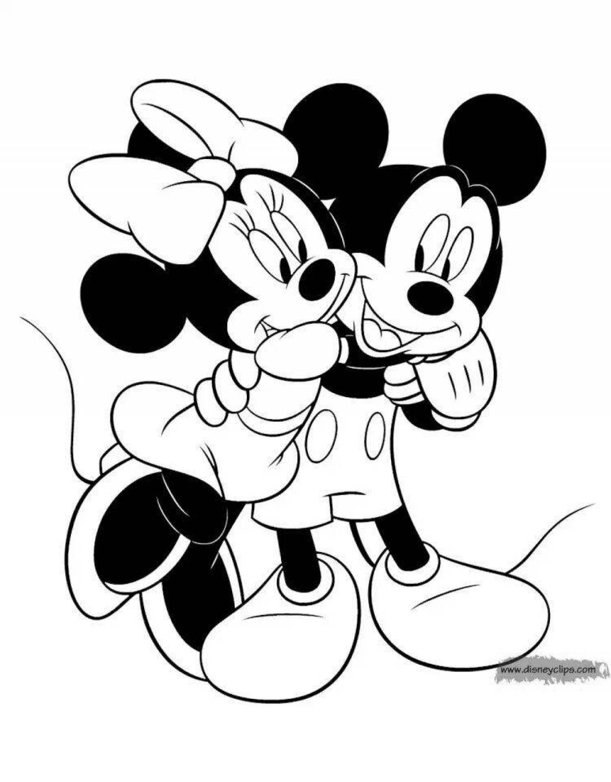 Mickey Mouse and Minnie Mouse #3