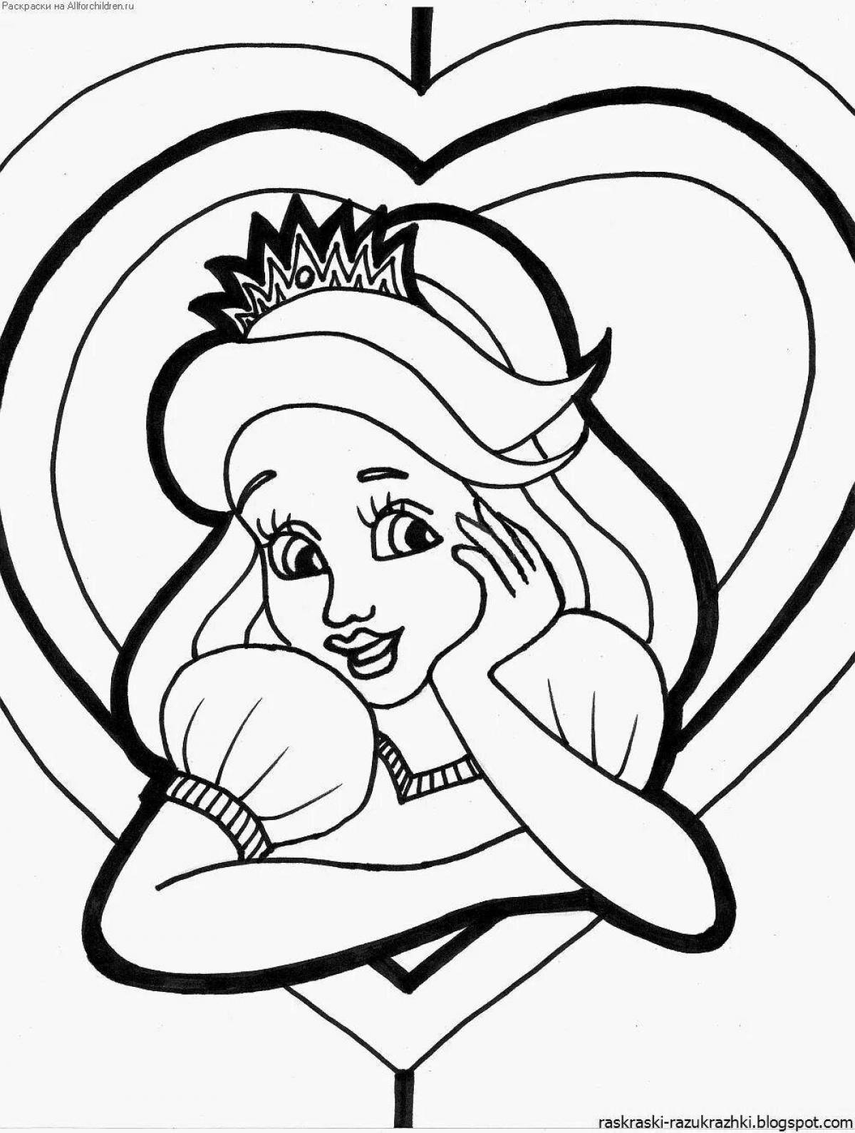 Bold coloring page photos