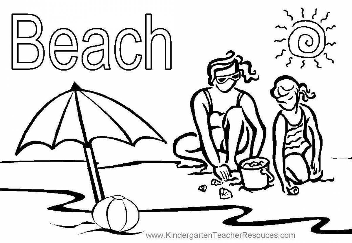 Stimulating lifestyle coloring page