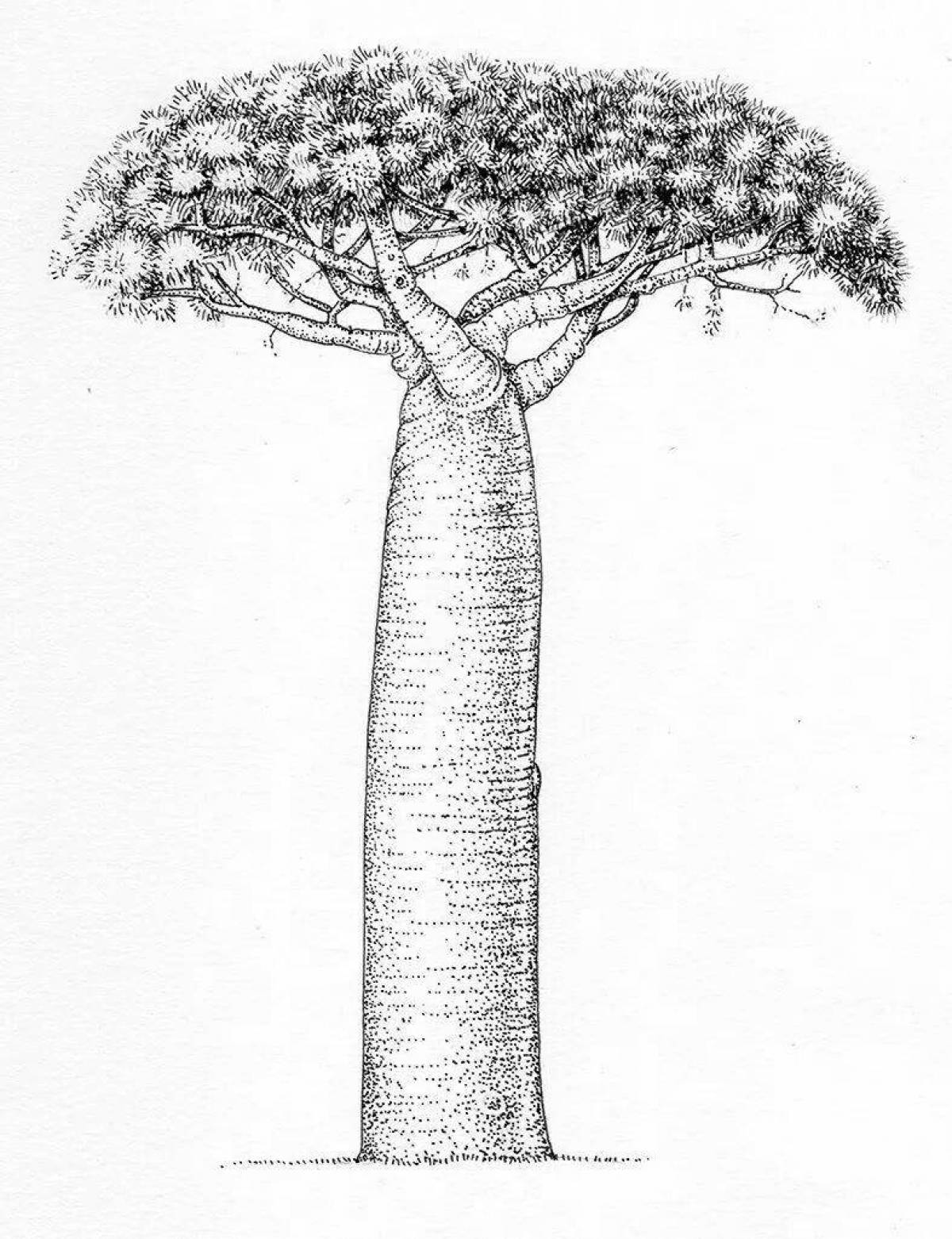 100 000 векторов и графики по запросу Раскраска дерево баобаб доступны в рамках роялти-фри лицензии