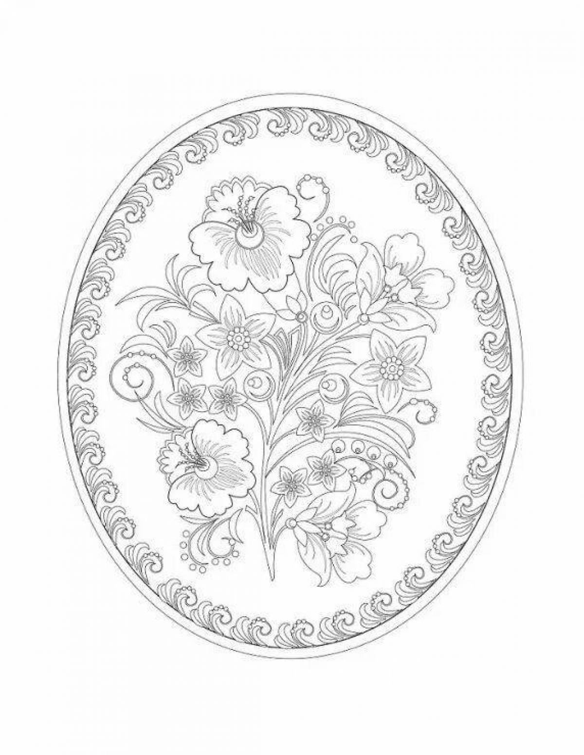 Exciting coloring tray