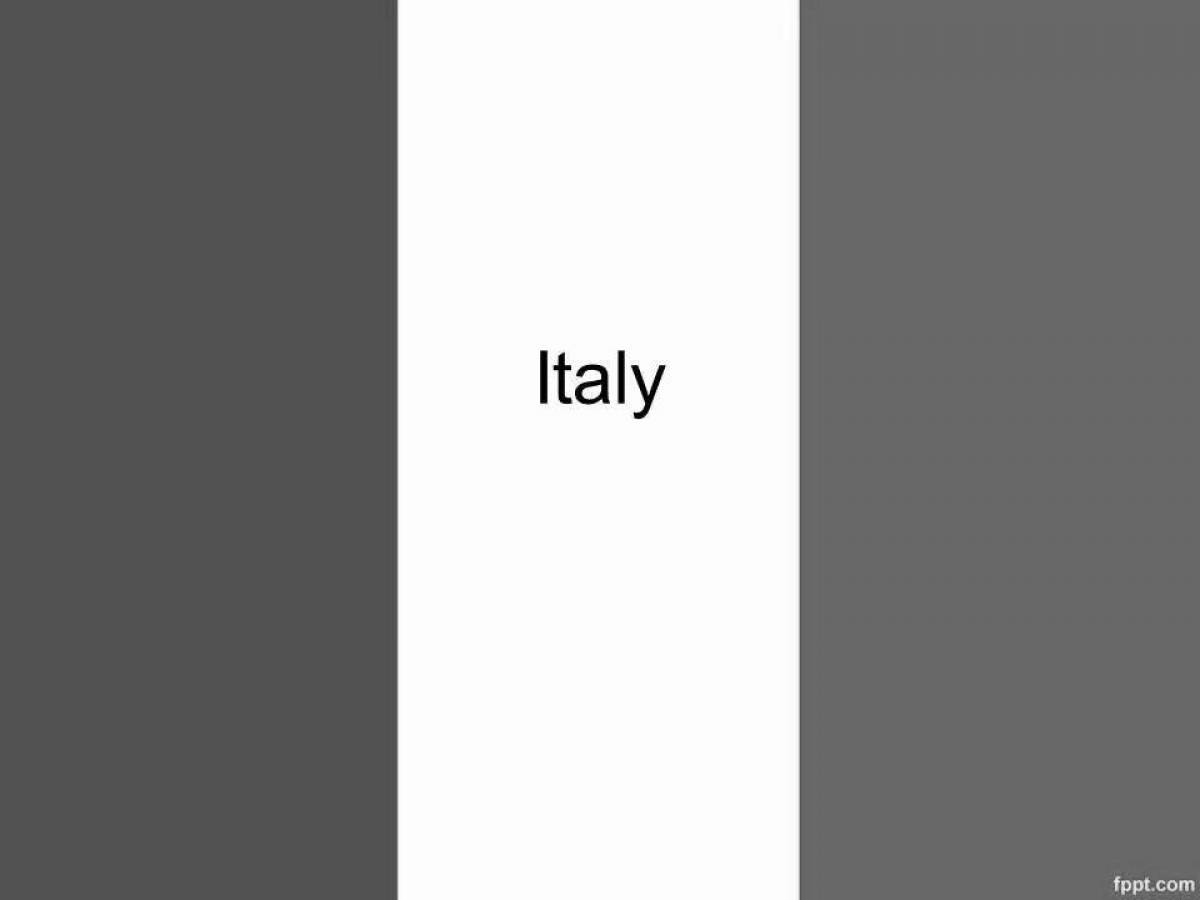Увлекательная раскраска флага италии