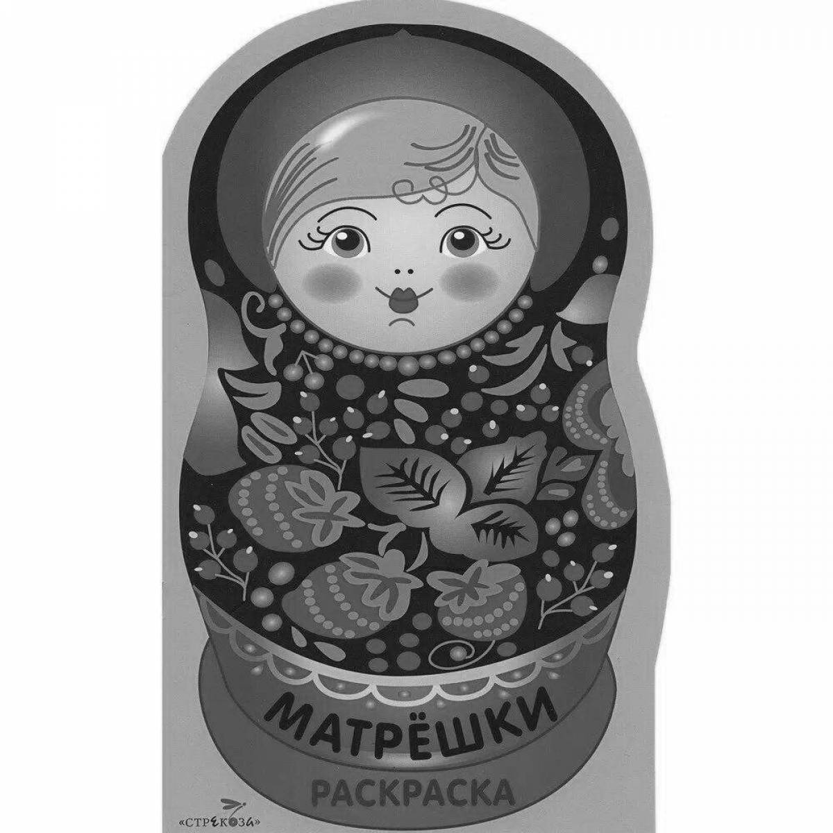 Khokhloma matryoshka #2