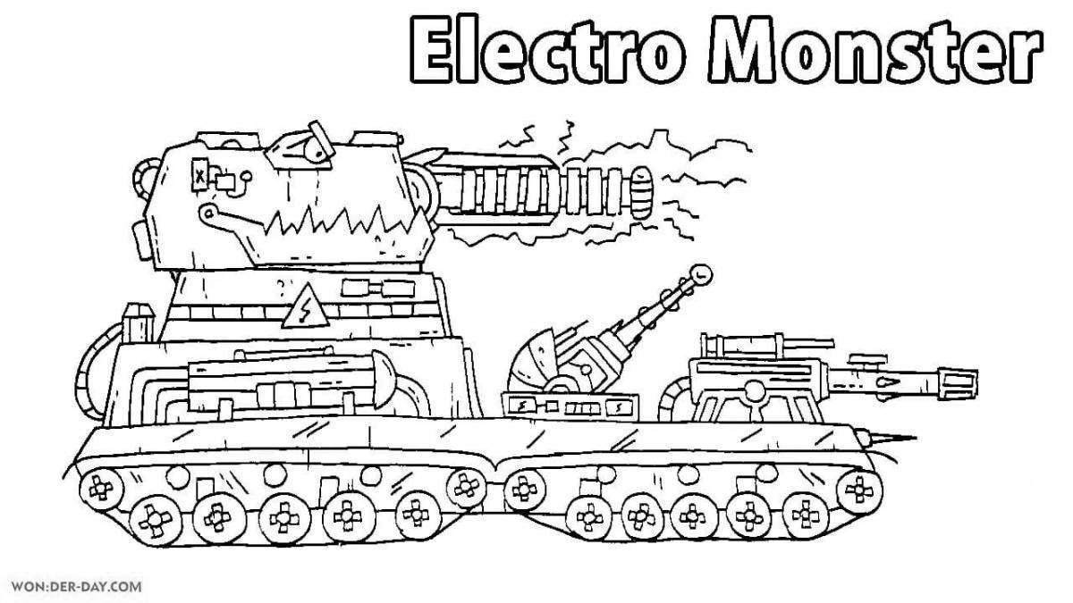 Танки мультики картинки раскраски