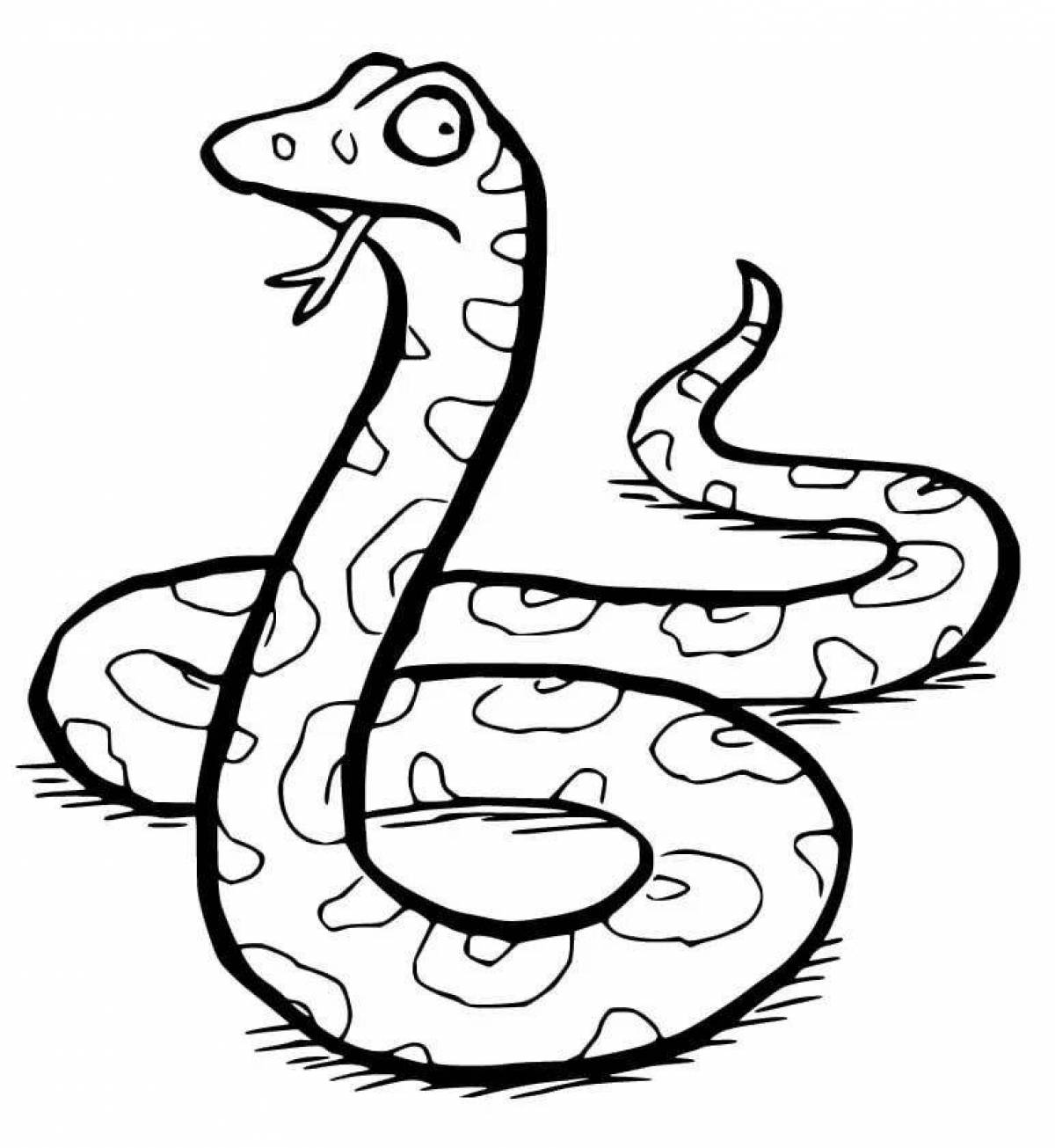 Груффало змея