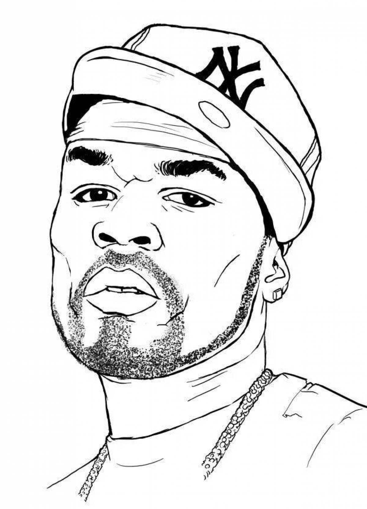 50 Cent рисунок