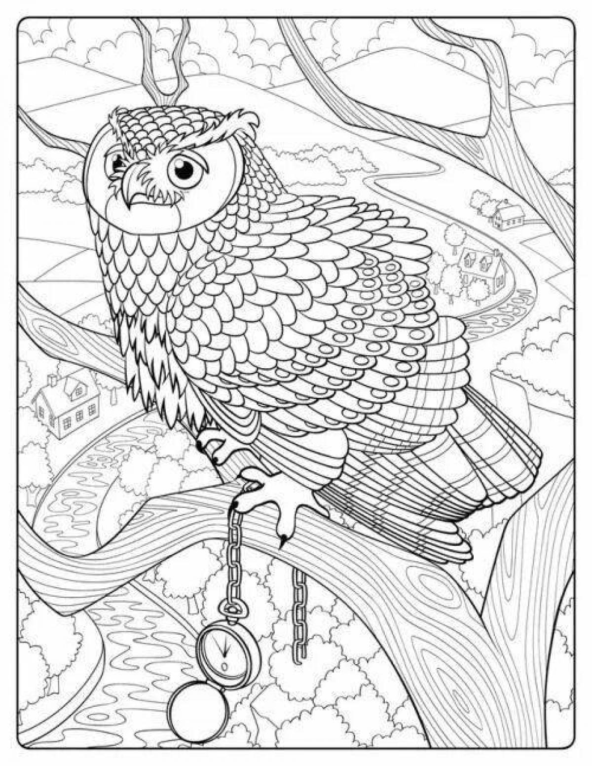 Owl by numbers #8