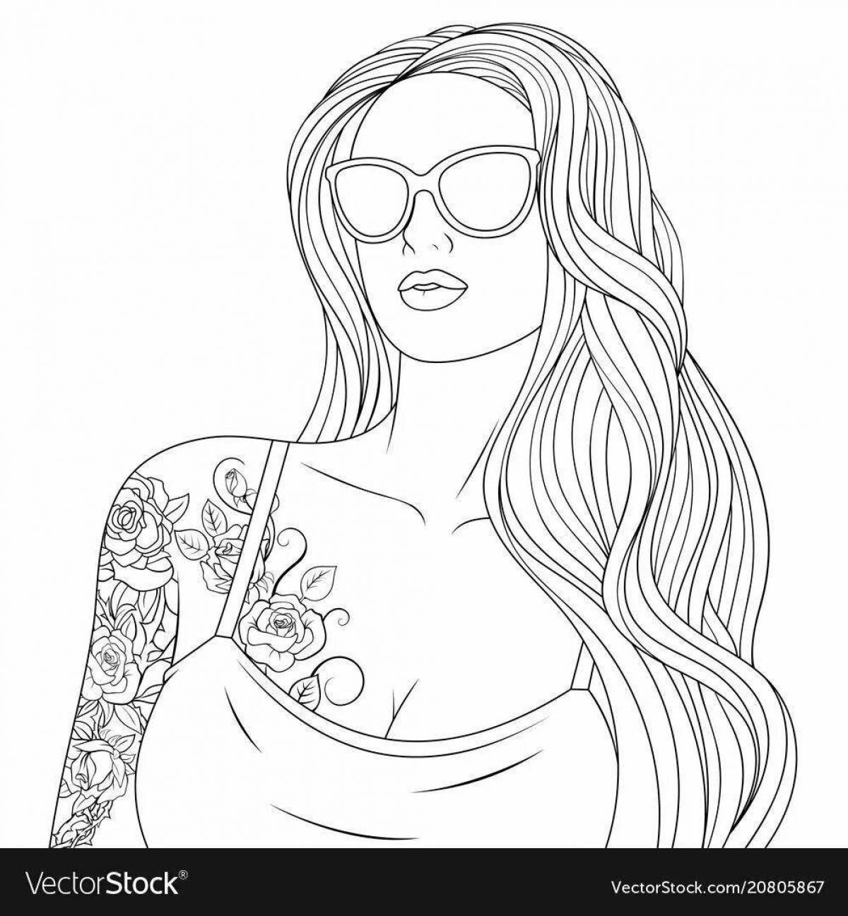 Amazing coloring pages for 18 year old girls